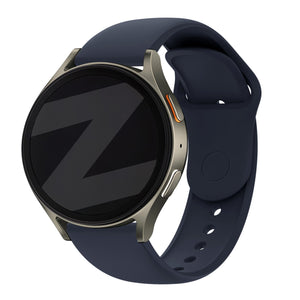 Bandz Withings ScanWatch 2 - 42mm Sport Strap 'Easy Fit' (Dark Blue)