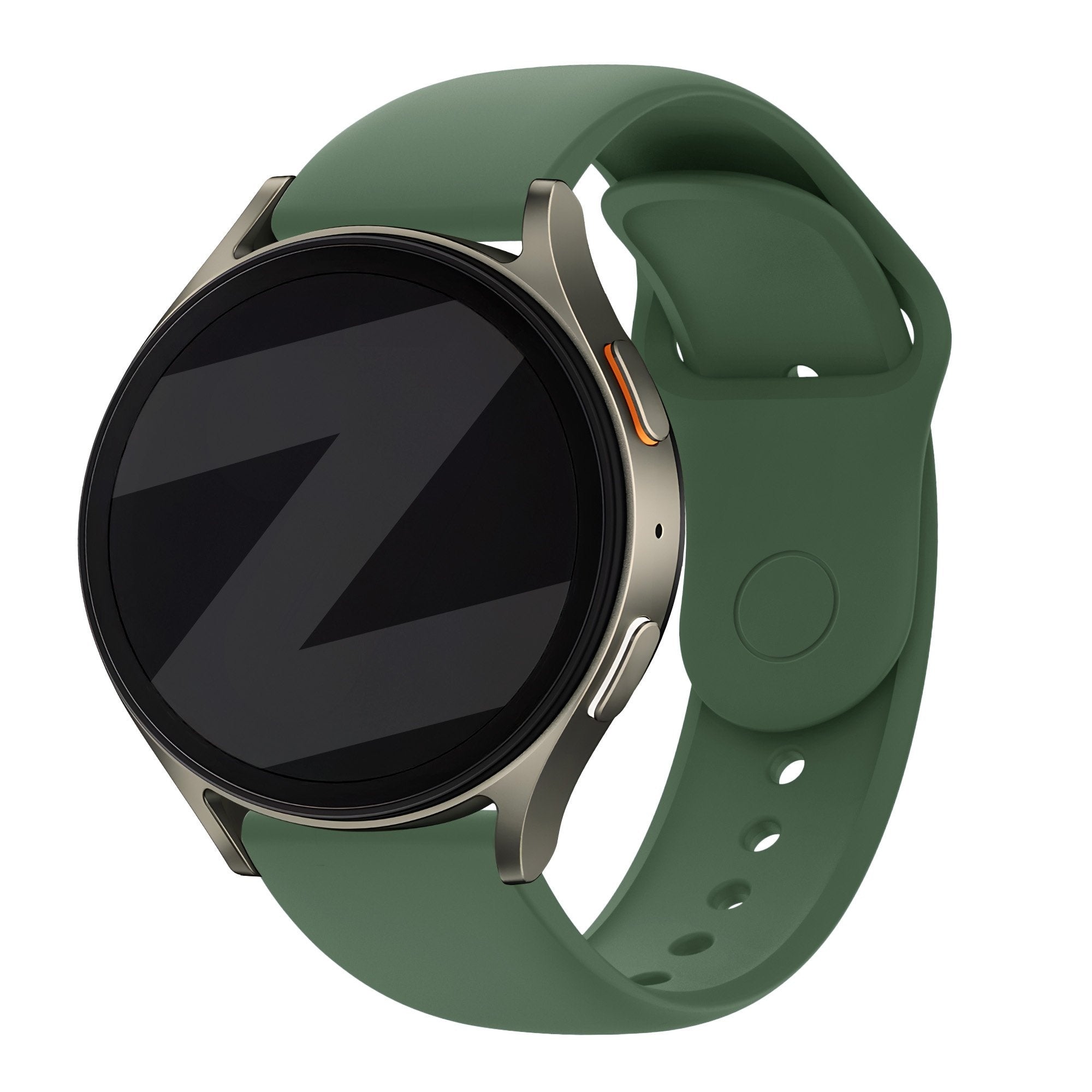 Bandz Samsung Galaxy Watch 4 - 44mm Sport Strap 'Easy Fit' (Green)