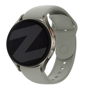 Bandz Samsung Galaxy Watch 7 - 44mm Sport Strap 'Easy Fit' (Light Grey)