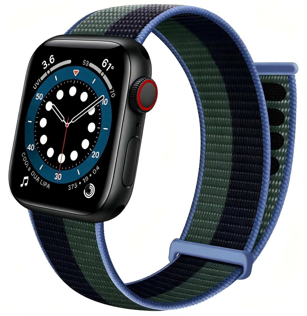 Apple Watch Nylon Loop Strap (Eucalyptus)