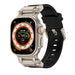 Apple Watch 'Explorer' TPU Strap (Black met Titanium)
