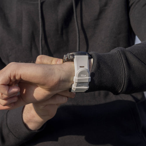 Bracelet silicone Garmin D2 Delta PX (blanc)