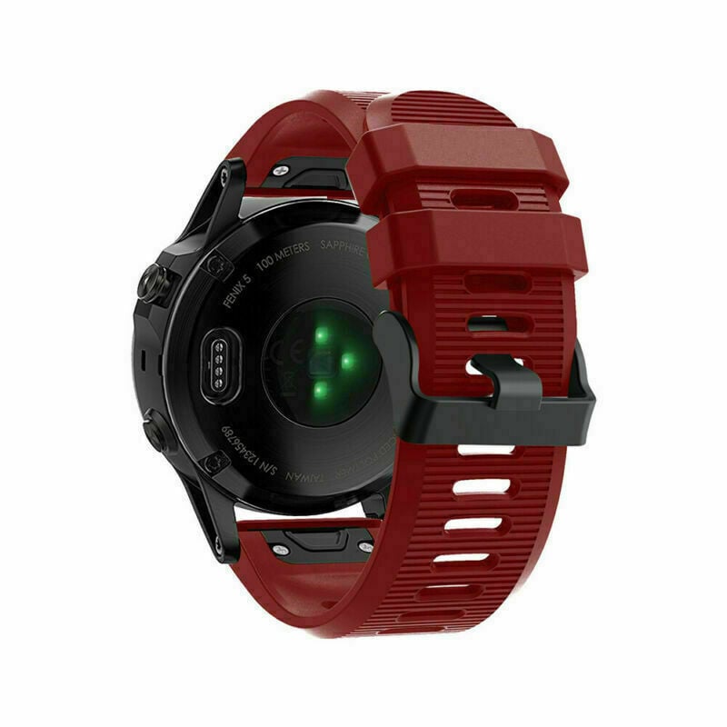 Garmin Descent MK3i - 51mm Silicone Strap (Red)