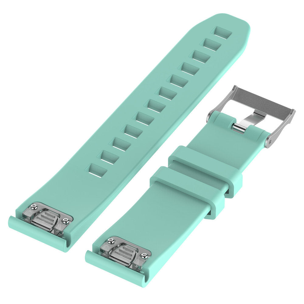 Garmin Approach S70 - 42mm Glänzendes Silikonarmband (Aqua)