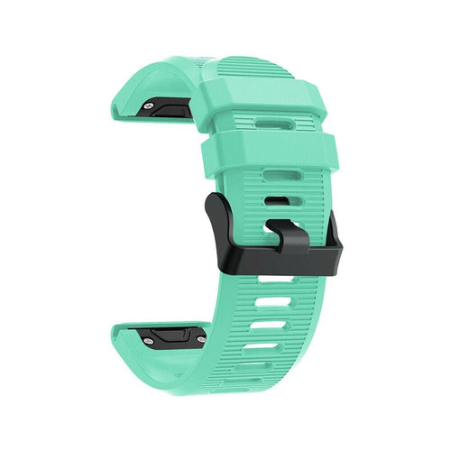 Bracelet silicone Garmin Tactix 8 - 51mm (aqua)
