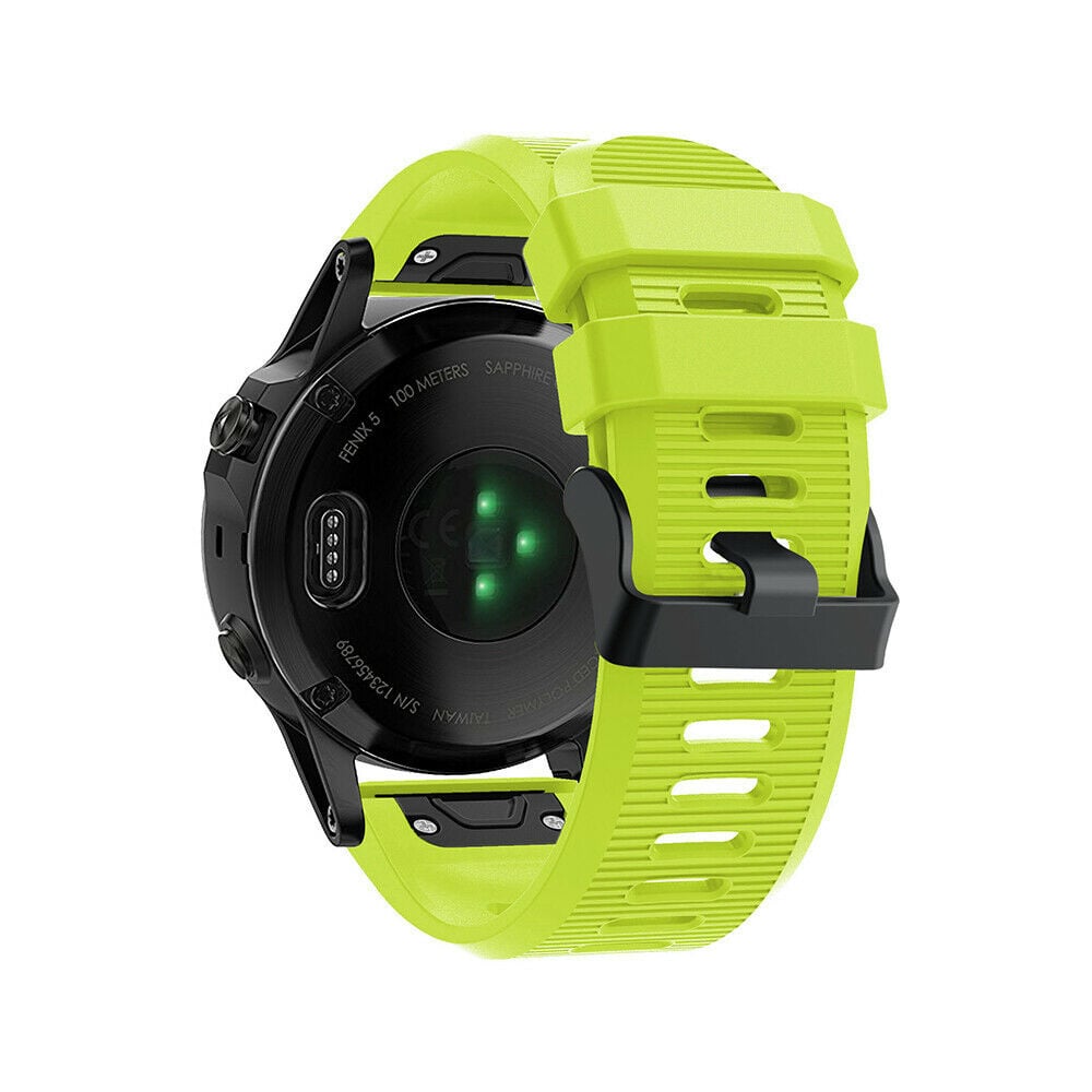 Garmin Descent MK3i - 51mm Silicone Strap (Light Green)