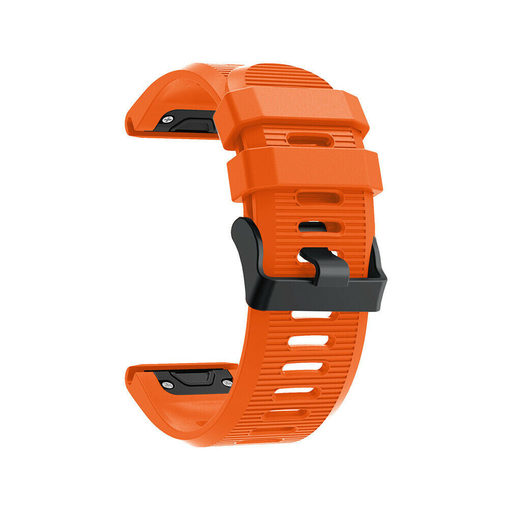 Garmin Fenix 8 Pro - 51mm Silikonarmband (Orange)