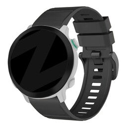 Bandz Garmin Instinct E - 45mm Silikonarmband mit Schnalle (Schwarz)