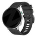 Bandz Garmin Instinct E - 45mm Silikonarmband mit Schnalle (Schwarz)