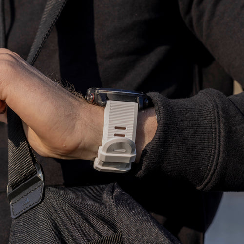 Garmin Fenix 8 - 51mm Silicone Strap (White)