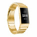 Fitbit Charge 3 Metallarmband (Gold)