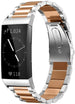 Fitbit Charge 4 Steel Strap (Silver/Rose Gold)