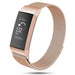 Fitbit Charge 4 Milanese Strap (Rose Gold)