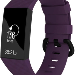 Fitbit Charge 4 Silicone Strap (Purple)
