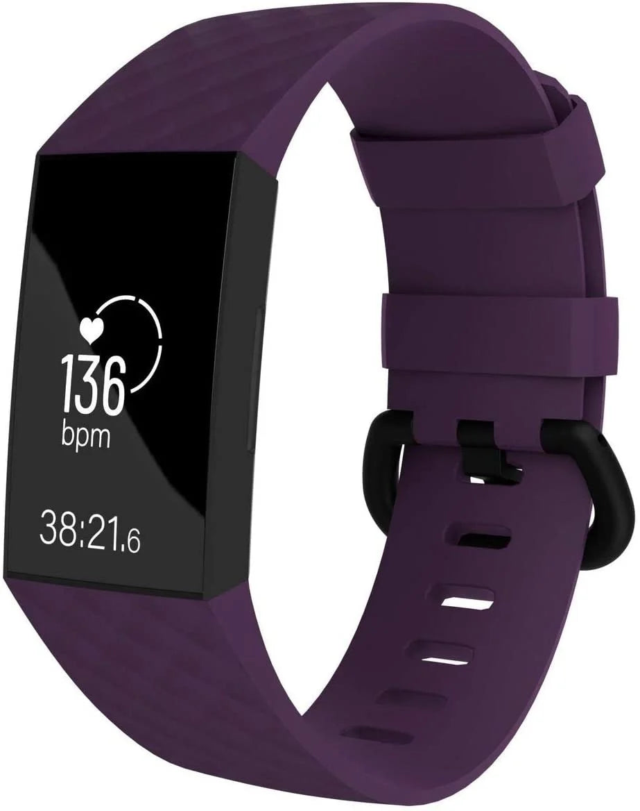 Correa silicona Fitbit Charge 4 (púrpura)