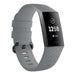 Fitbit Charge 3 Silicone Strap (Grey)