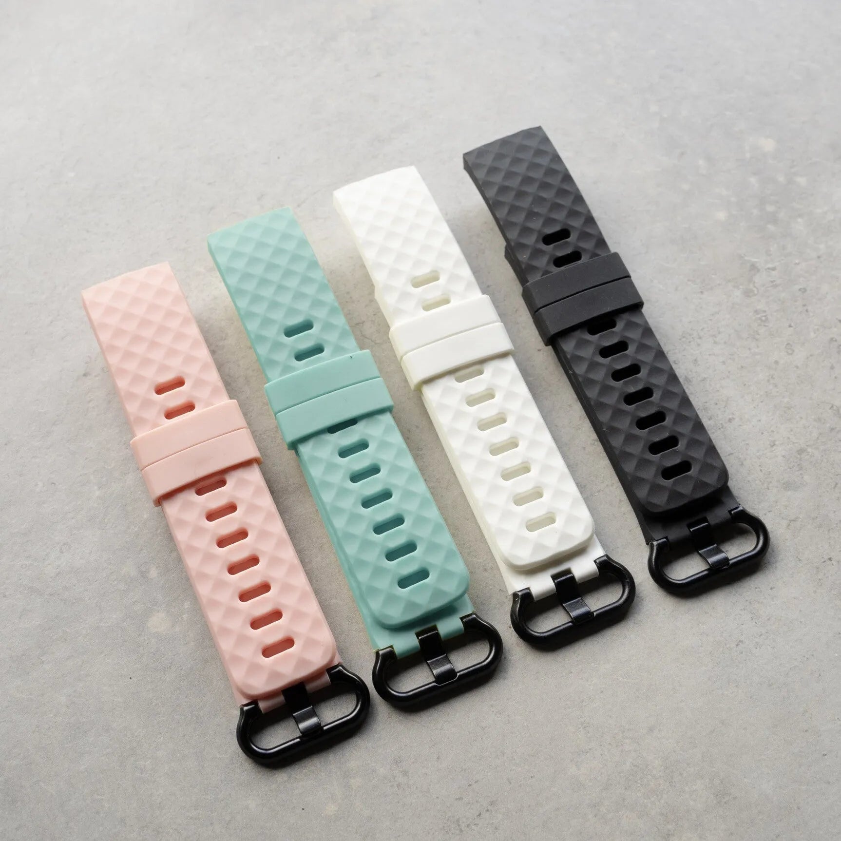 Fitbit Charge 3 Silikonarmband (Rosa)