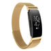 Fitbit Inspire Milanese Strap (Gold)