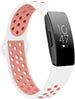 Fitbit Inspire Sport Strap (White/Pink)
