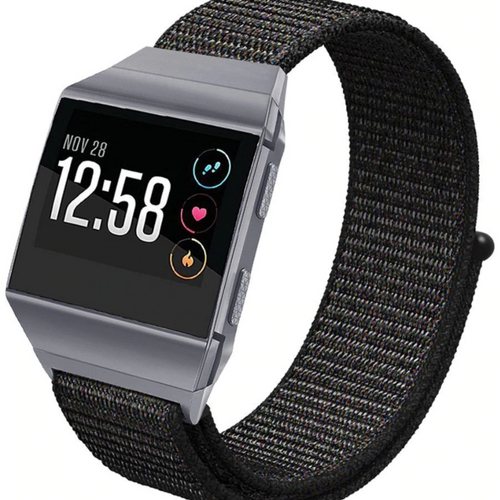 Correa nylon Fitbit Ionic (negro)