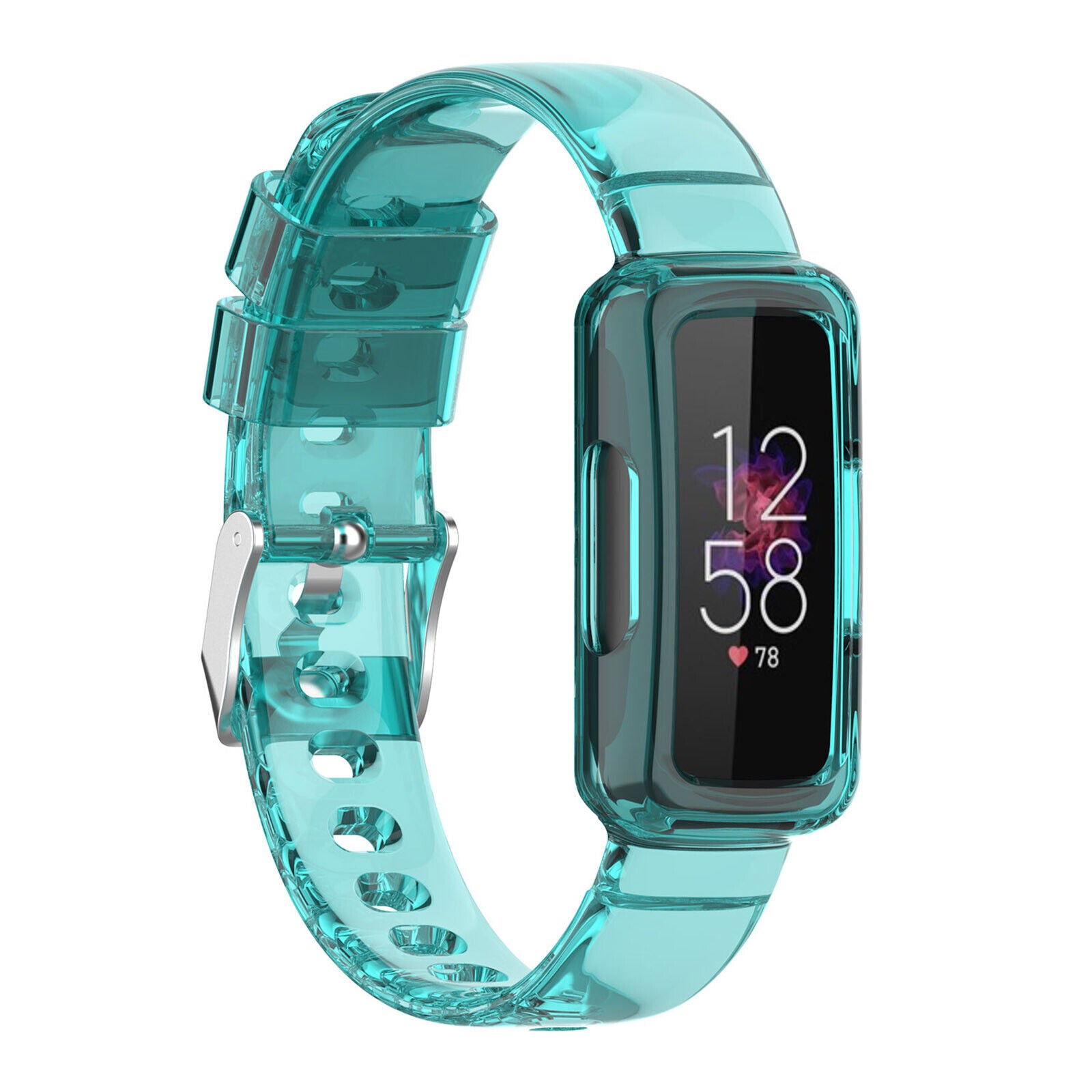 fitbit-luxe-transparante-armband-blau