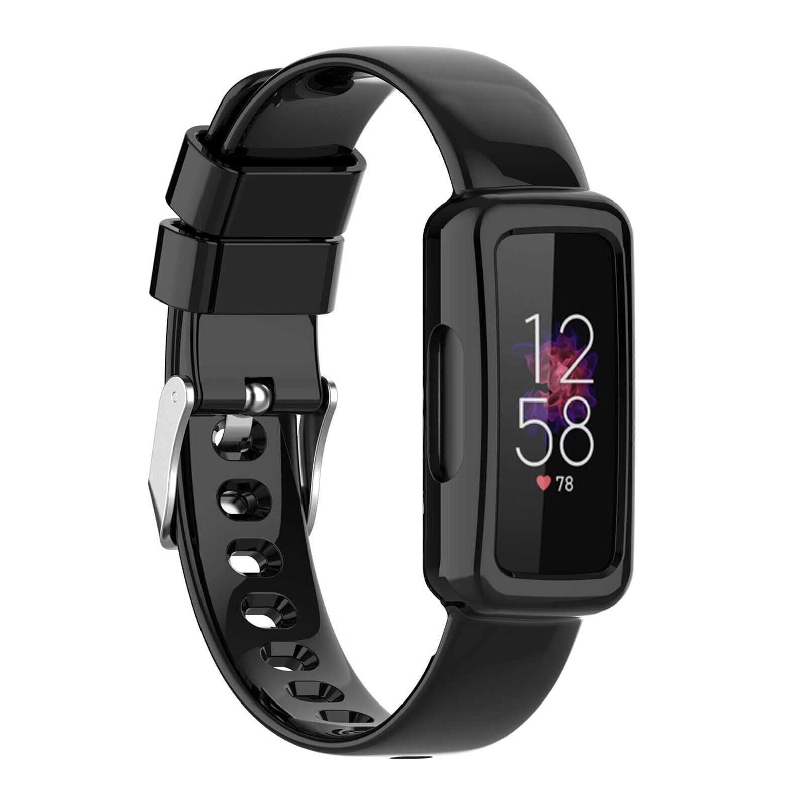 fitbit-luxe-transparante-armband-schwarz