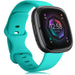 Fitbit Sense 2 siliconen bandje (aqua)