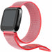 Fitbit Versa / Versa 2 Nylonarmband (Leuchtend Pink)
