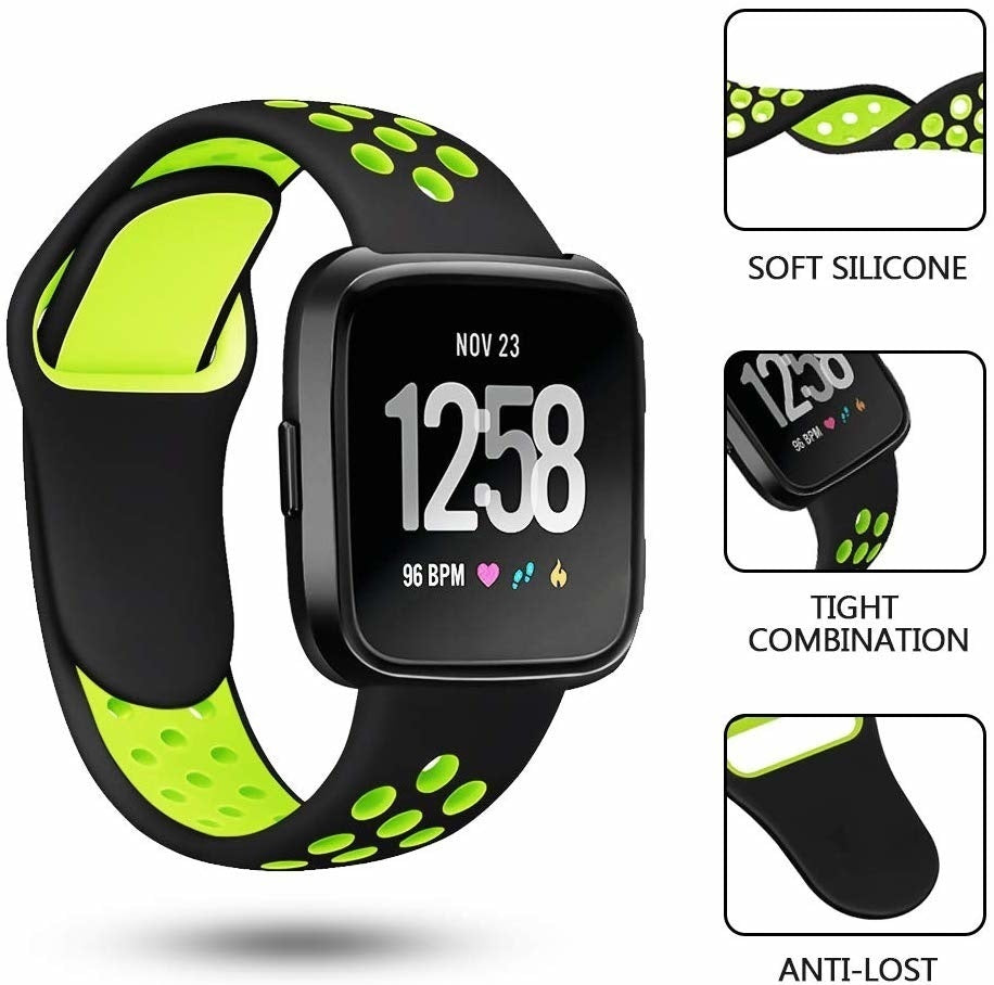 fitbit-versa-2-sport-armband-schwarz-gruen