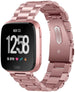 Fitbit Versa/Versa 2 Steel Strap (Pink)