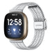 Fitbit Versa 3 Fine Steel Strap (Silver)