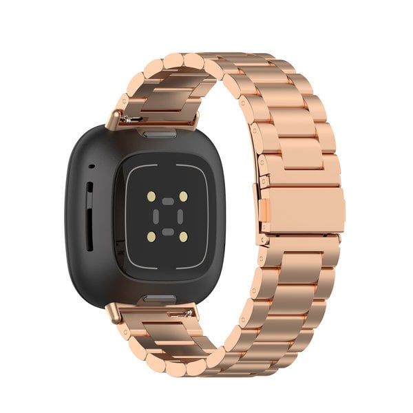 fitbit versa 3 fitbit sense gliederarmband rose gold 1