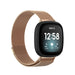 Fitbit Versa 3 Milanese Strap (Rose Gold)