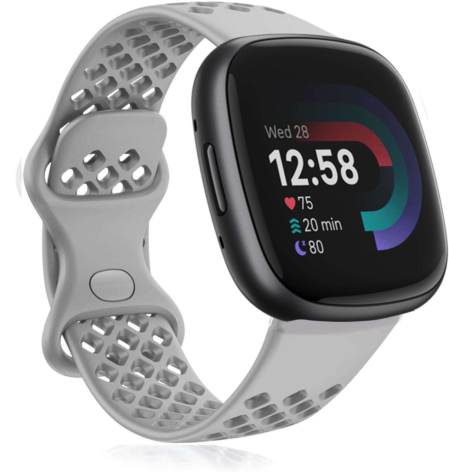 fitbit-versa-4-silikonarmband-grau