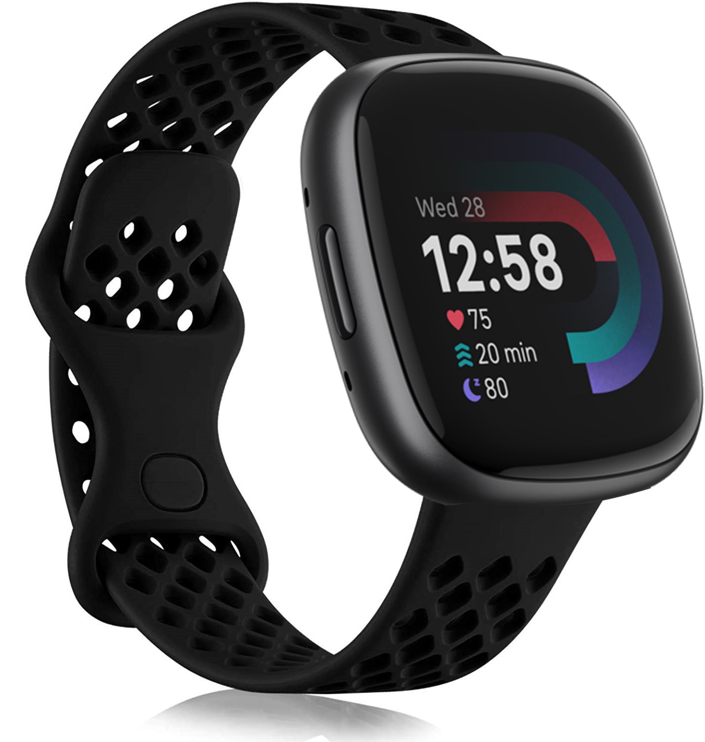 fitbit-versa-4-silikonarmband-lochern-schwarz