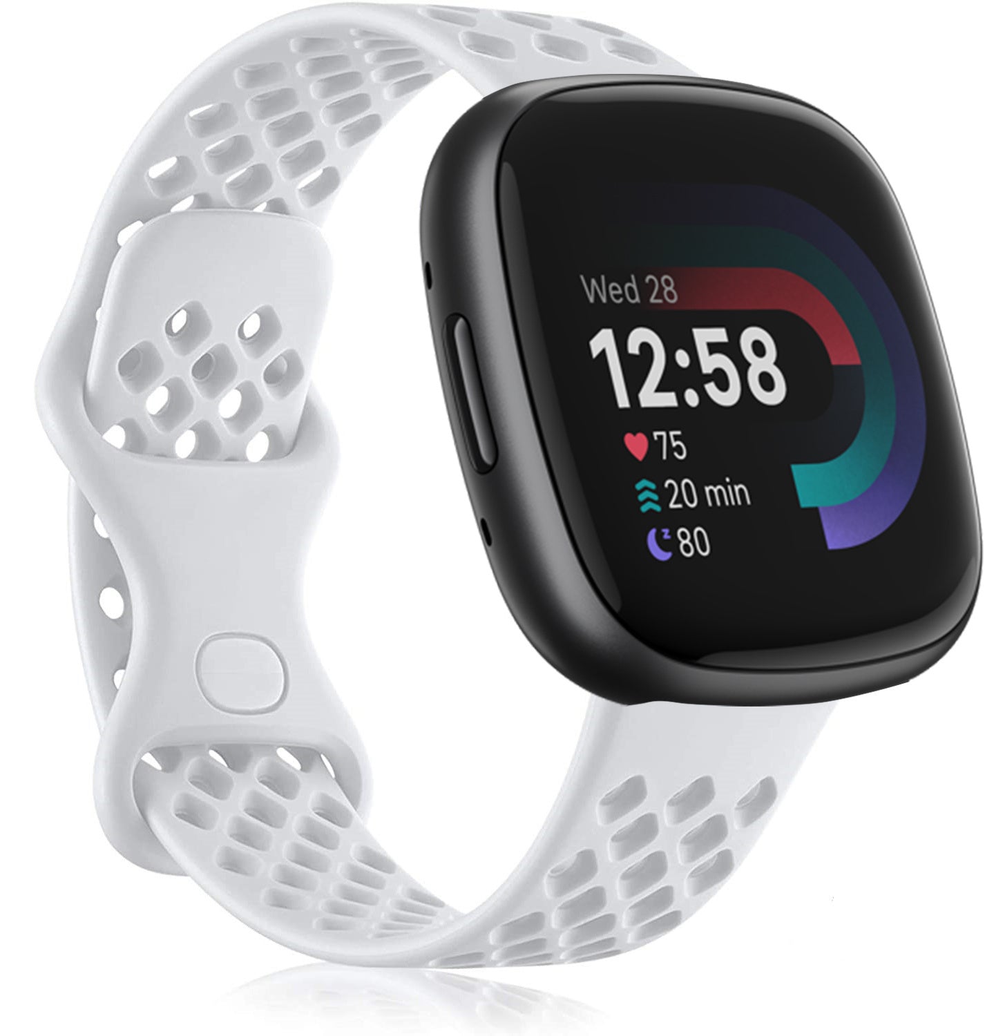 fitbit-versa-4-silikonarmband-lochern-weiss