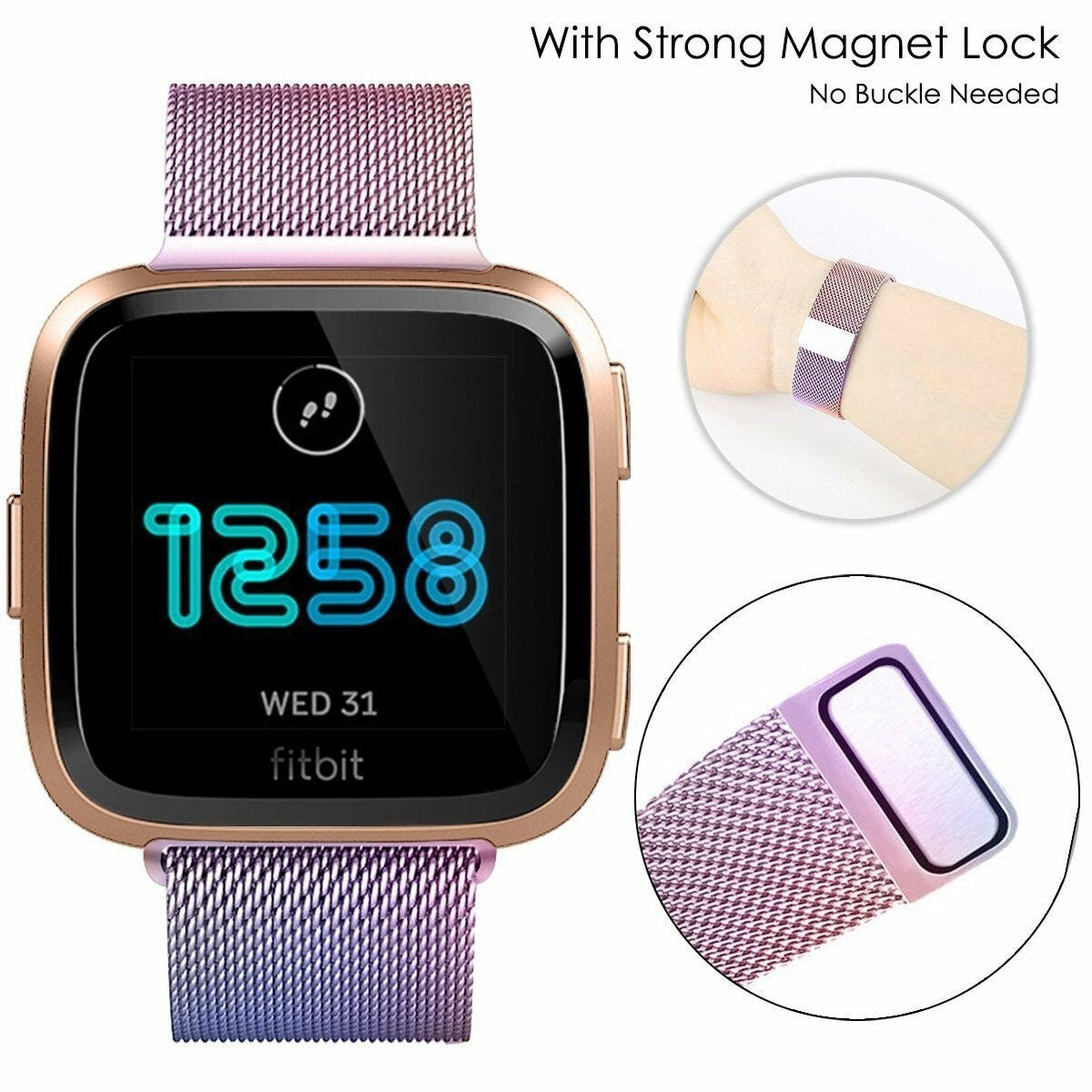 fitbit-versa-milanese-armband-regenbogen