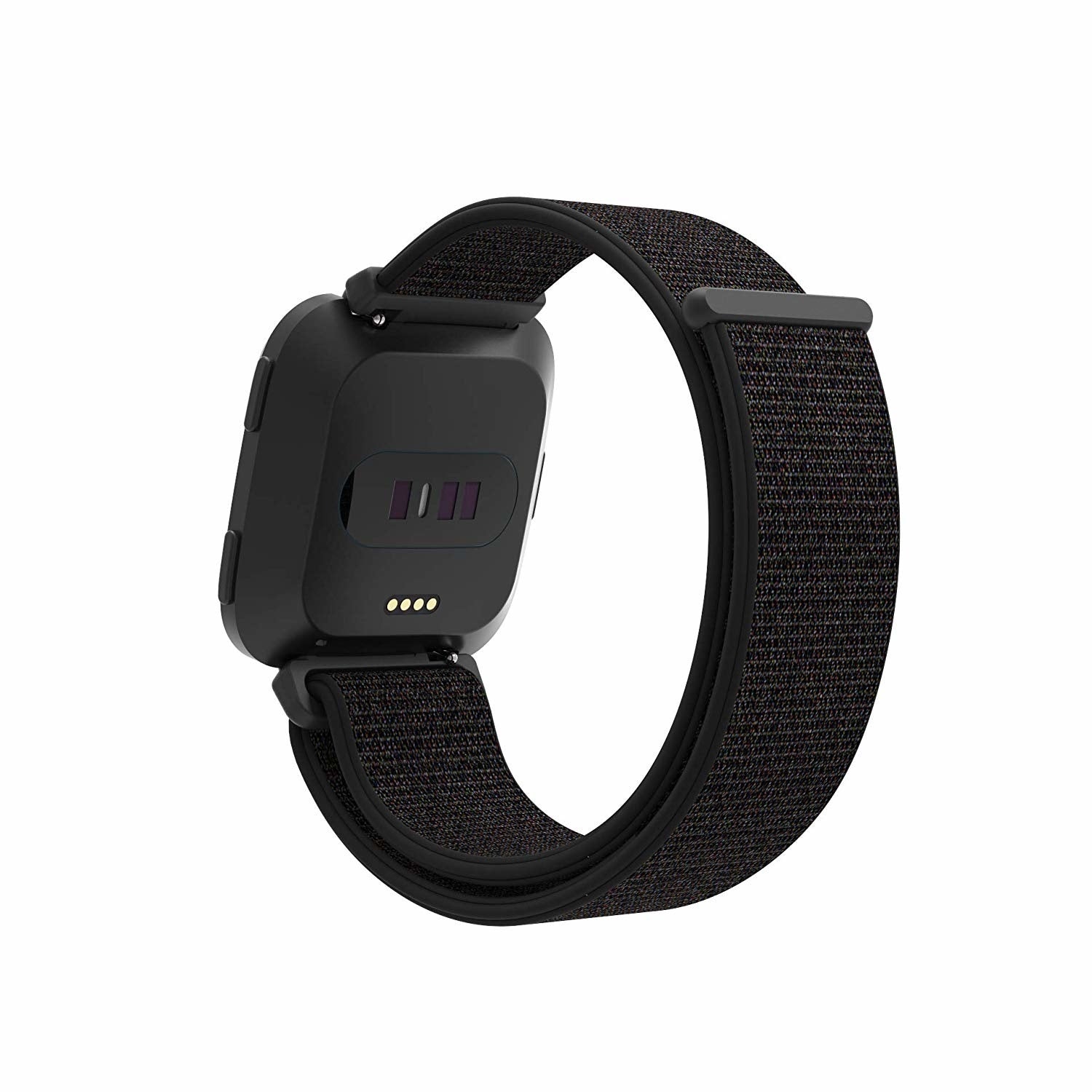 fitbit-versa-nylonarmband-schwarz