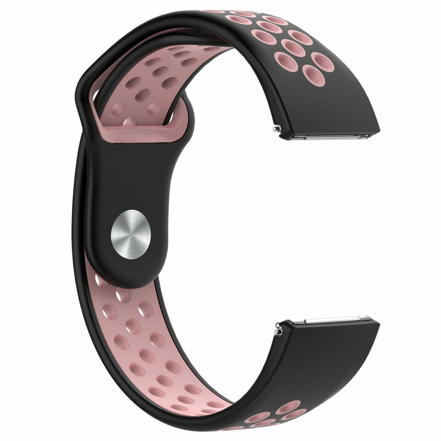 fitbit-versa-sport-band-zwart-roze-2