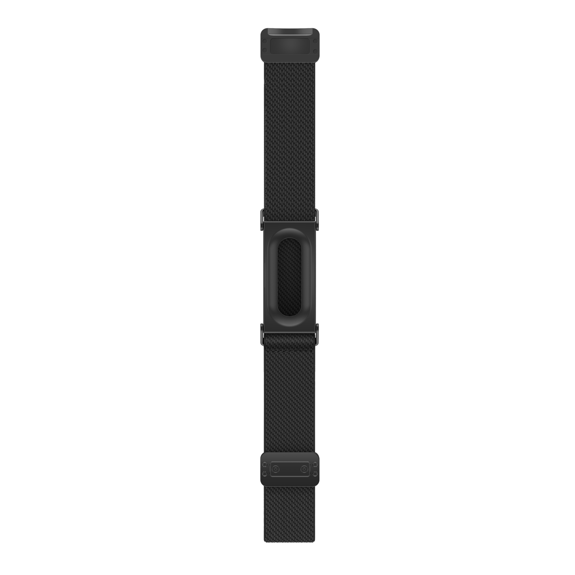 Bandz Fitbit Air Biceps Nylon Bracelet with D-buckle (Black)