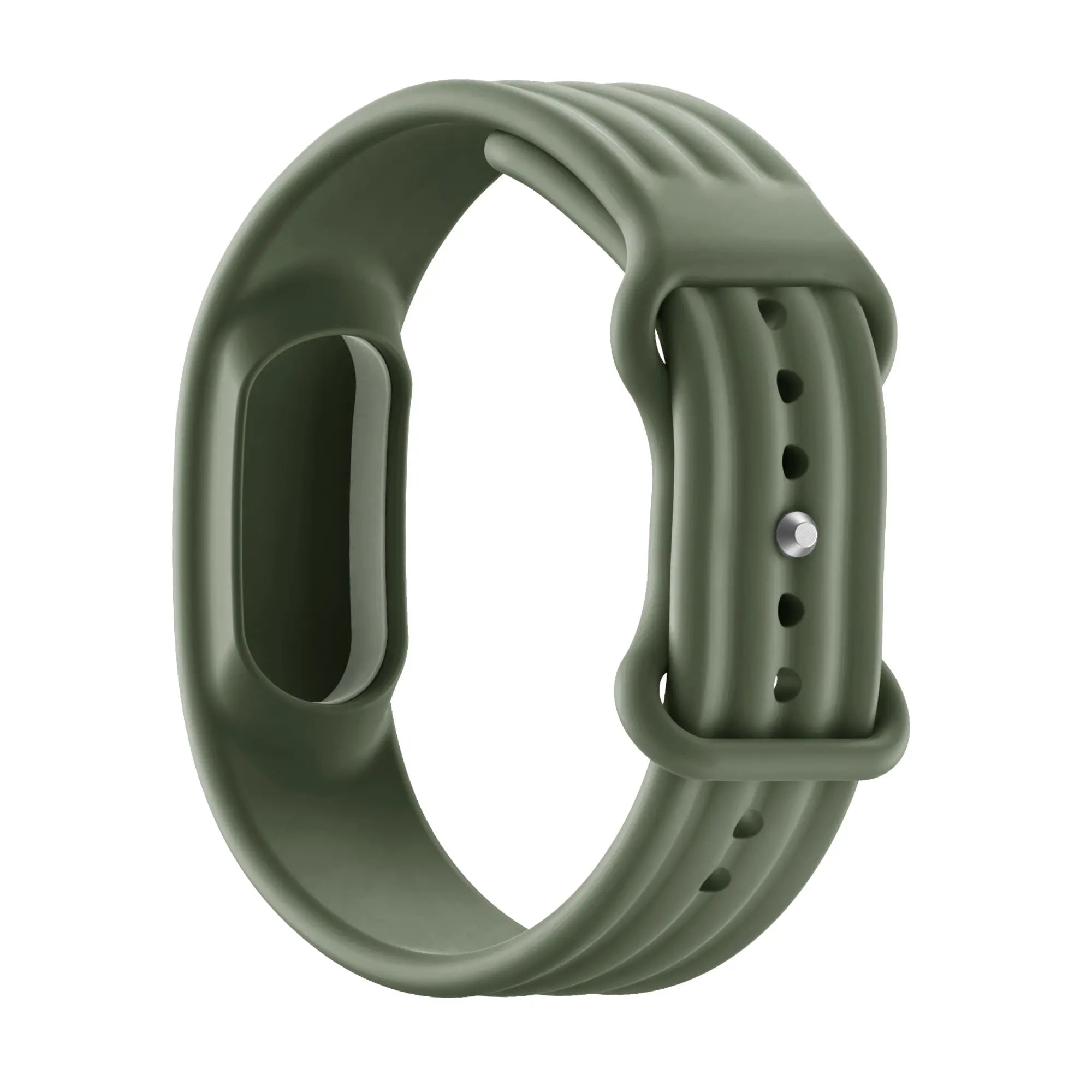 Bandz Fitbit Air Silicone Strap 'Classic' (Army Green)