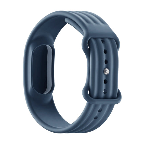 Bandz Fitbit Air Silicone Strap 'Classic' (Grey-Blue)