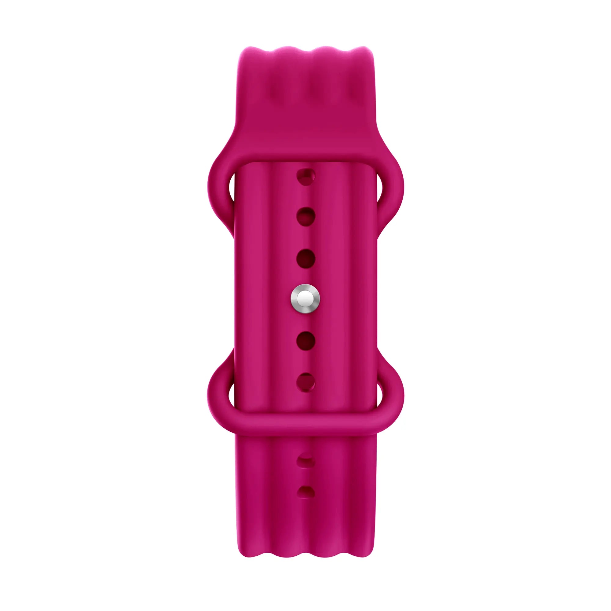 Bandz Fitbit Air Silicone Strap 'Classic' (Wine Red)