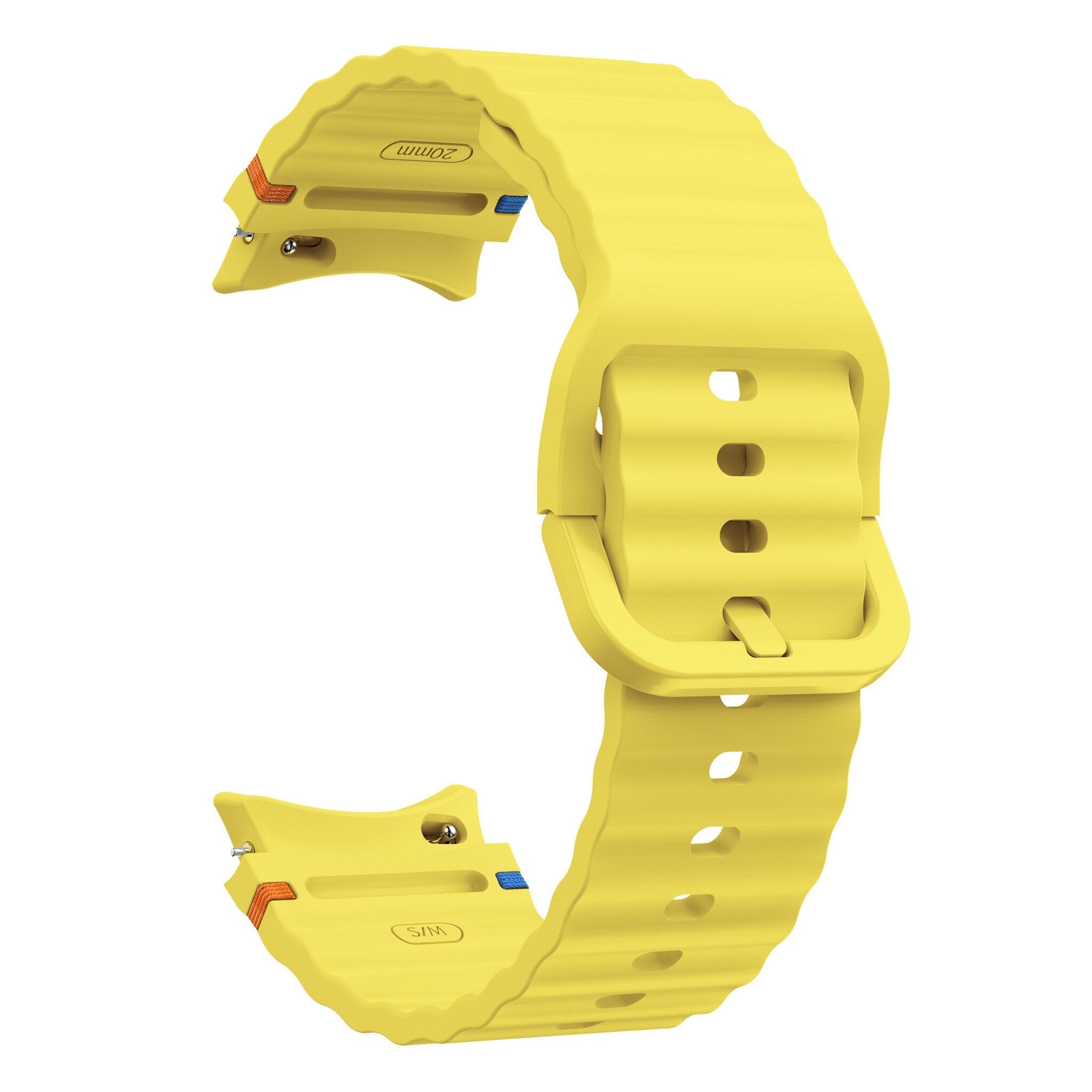 Samsung Galaxy Watch 5 Pro Wave Strap (Flash Yellow)