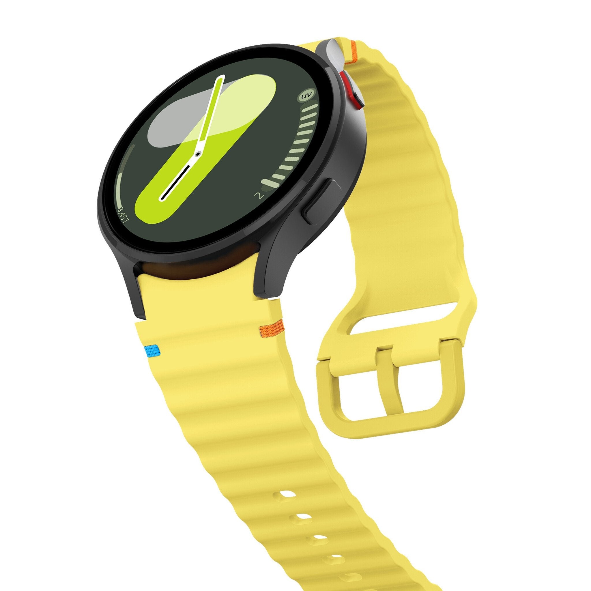 Samsung Galaxy Watch 5 Pro Wave Strap (Flash Yellow)