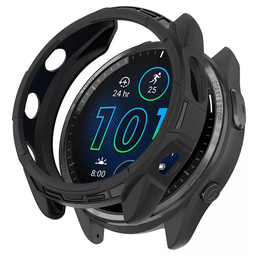 Garmin Forerunner 965 Rugged TPU case (zwart)