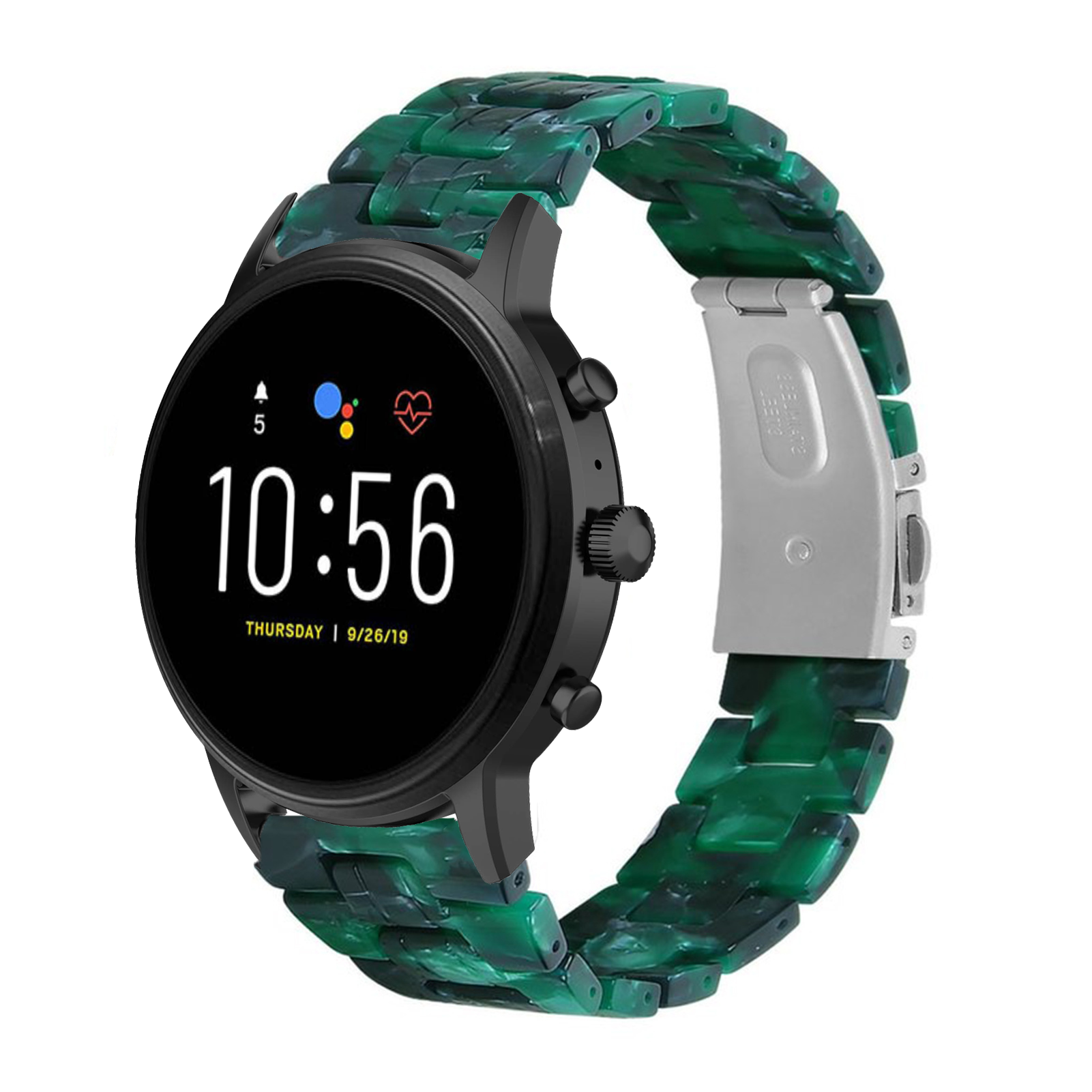 fossil-gen-5-groen-bandje-resin