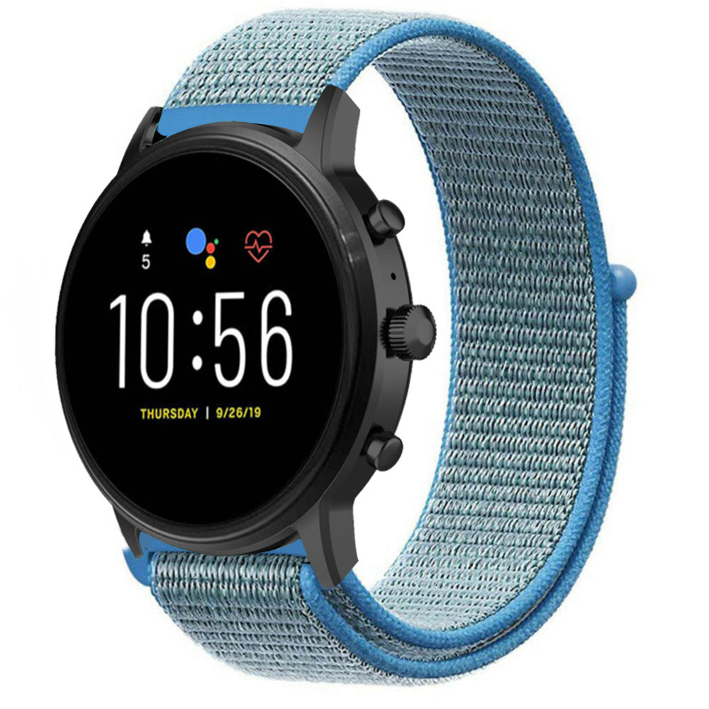 fossil-gen-5-nylon-band-blauw