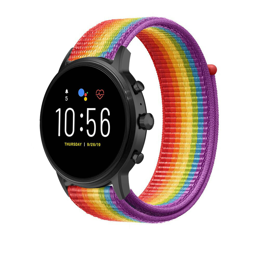 fossil-gen-5-nylon-band-regenboog