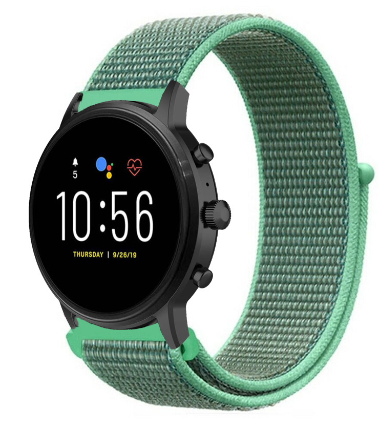 fossil-gen-5-nylon-bandje-groen